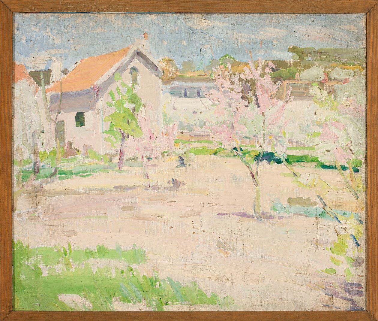 Paisaje primaveral de Tadeusz Makowski