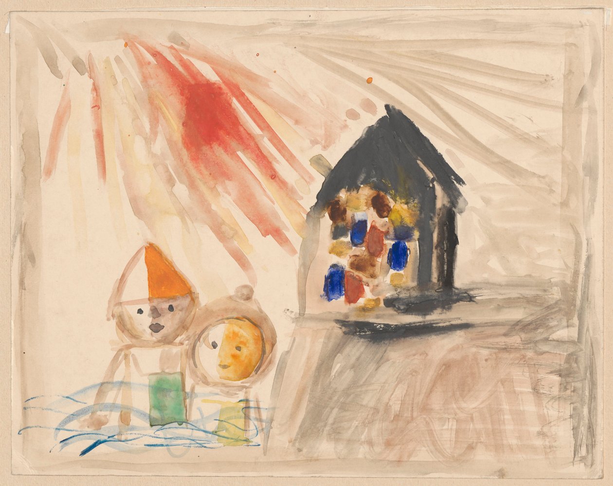 Un rayo de sol de Tadeusz Makowski