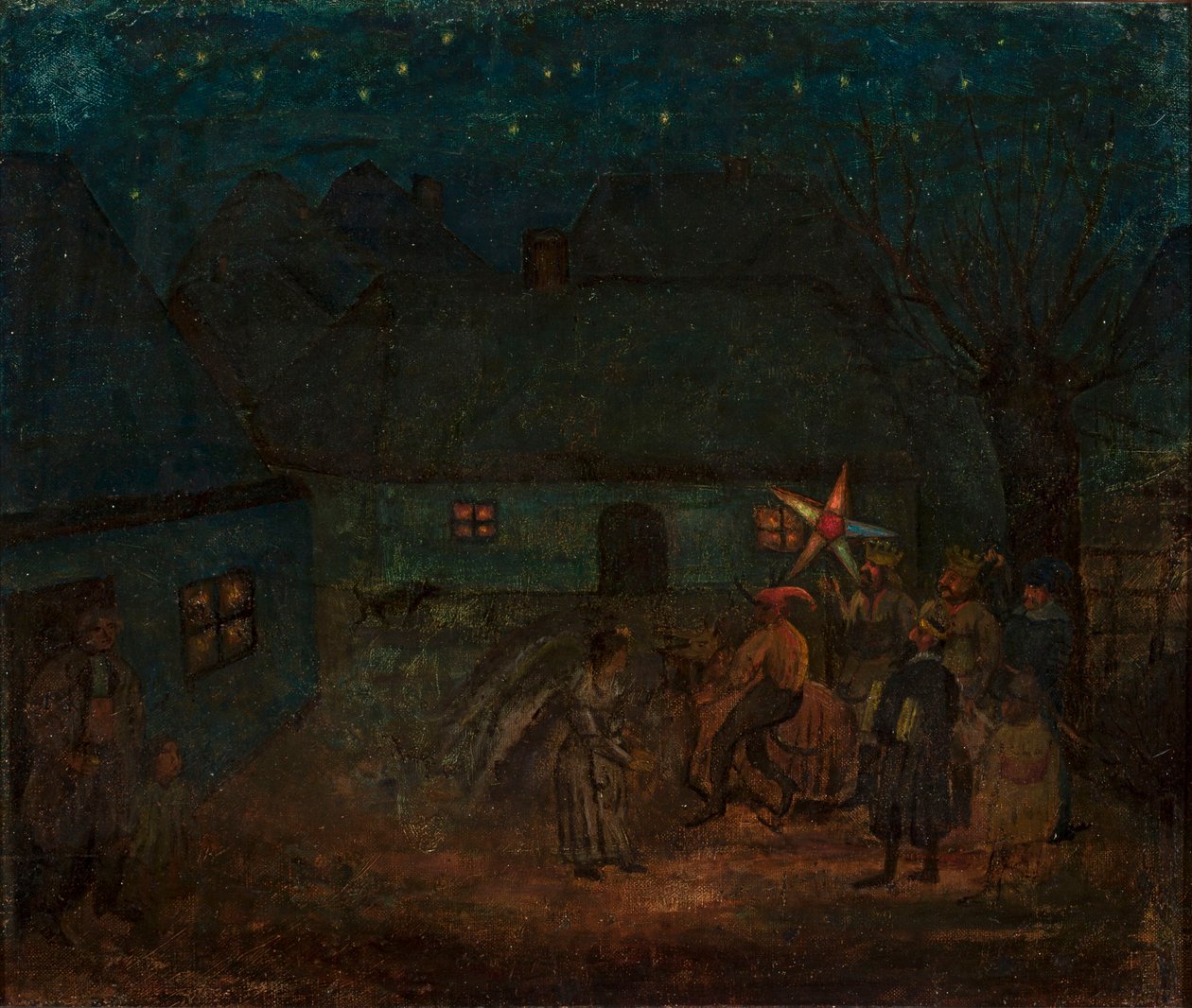 Belén de Cracovia de Tadeusz Makowski