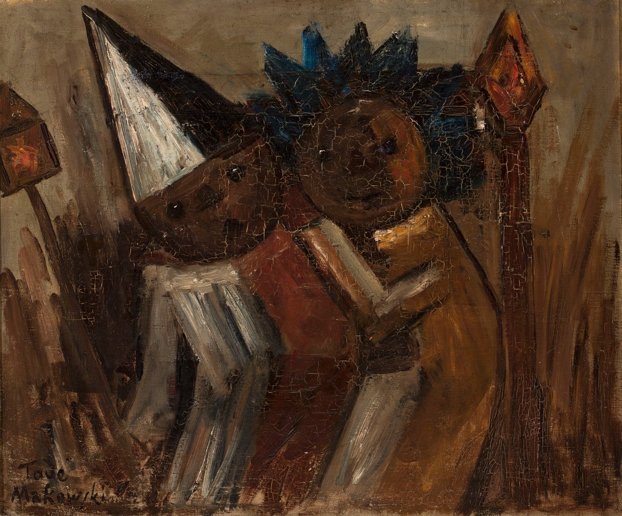El Jueves Gordo (Mardi Gras) de Tadeusz Makowski