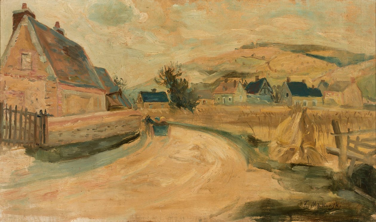 Pueblo de Merey de Tadeusz Makowski