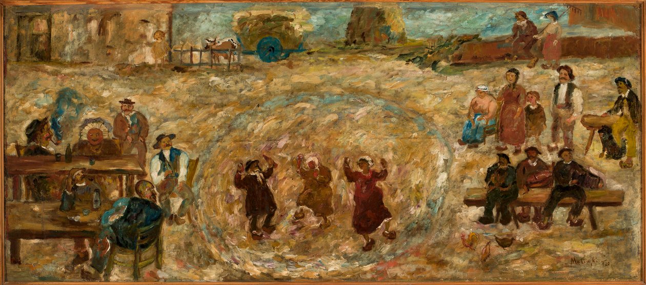 Diversión en el campo de Tadeusz Makowski