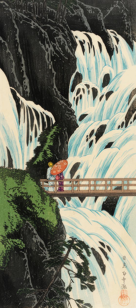 Cascada Shiragumo de Nikko de Takahashi Hiroaki