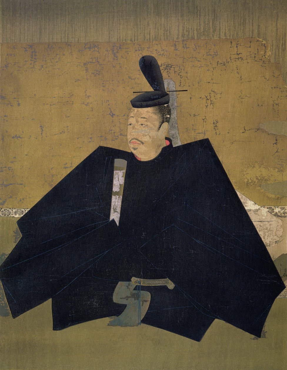 Taira no Shigemori, ilustración en la revista Kokka, noviembre de 1903 de Takanobu Fujiwara