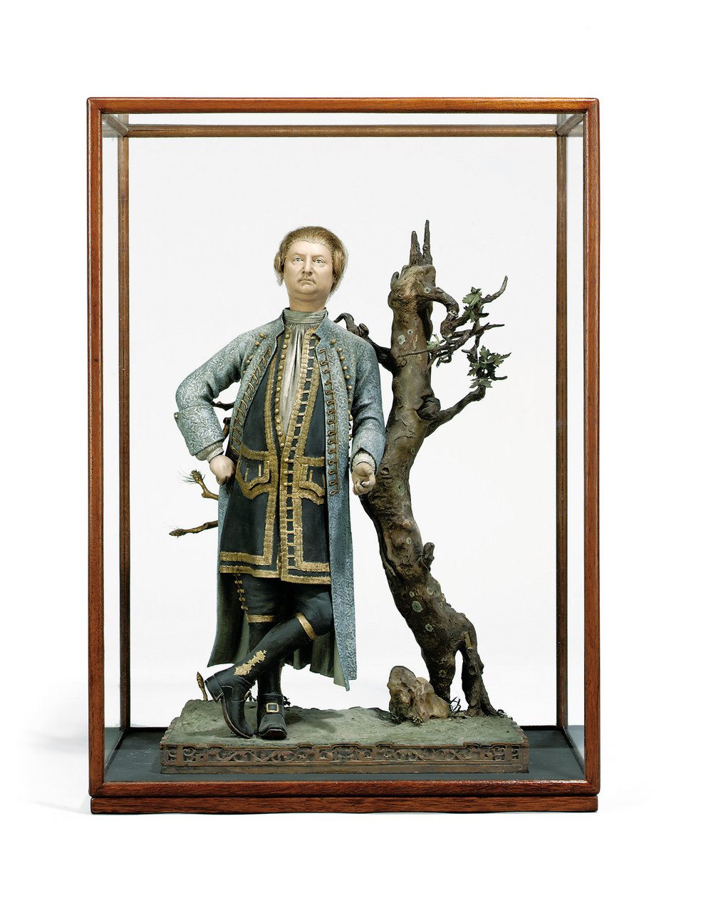 Figura de arcilla pintada tradicionalmente identificada como David Garrick, c.1770 de Tan Che Qua Tan Che Qua