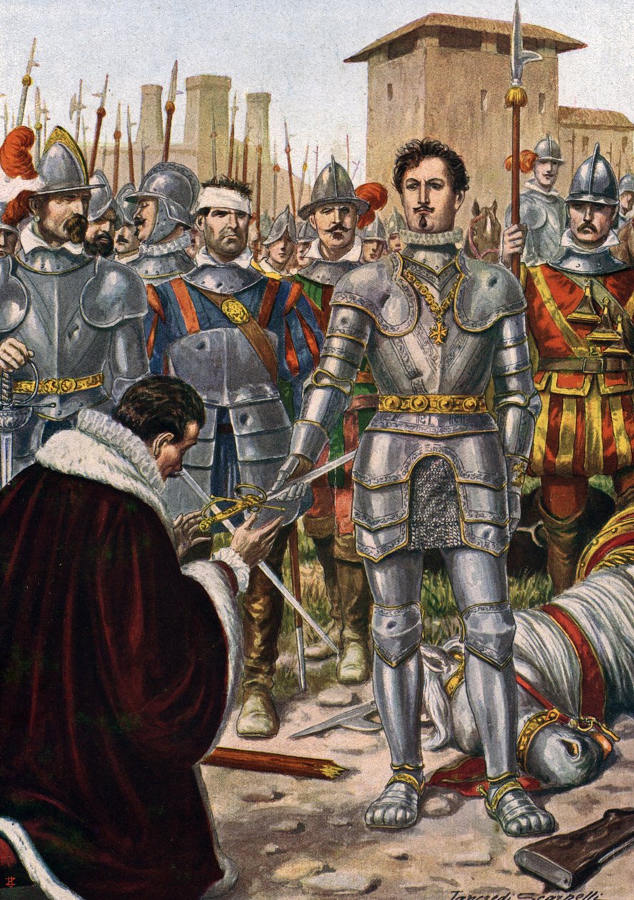 Guerra de Italia (1521-1526): la Batalla de Pavía (24 de febrero de 1525) de Tancredi Scarpelli