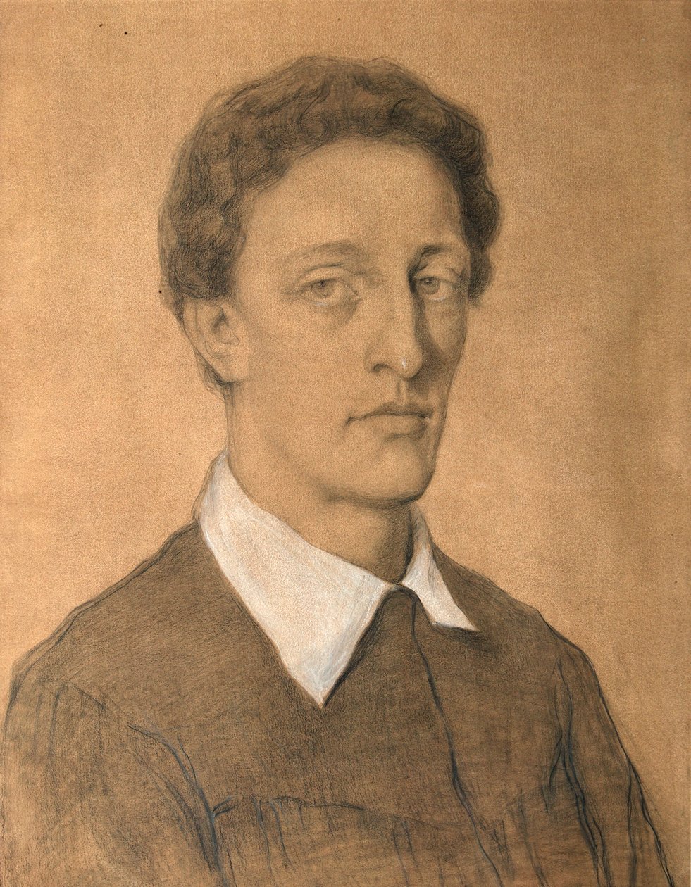 Retrato del poeta Alexander Blok, 1880-1921, 1906 de Tatyana Nikolaevna Gippius