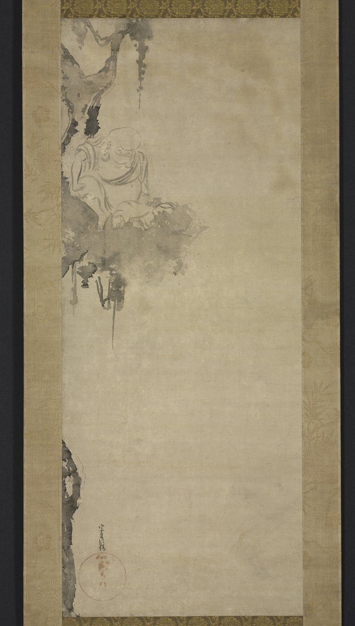 El Sacerdote Zen Choka de Tawaraya Sotatsu