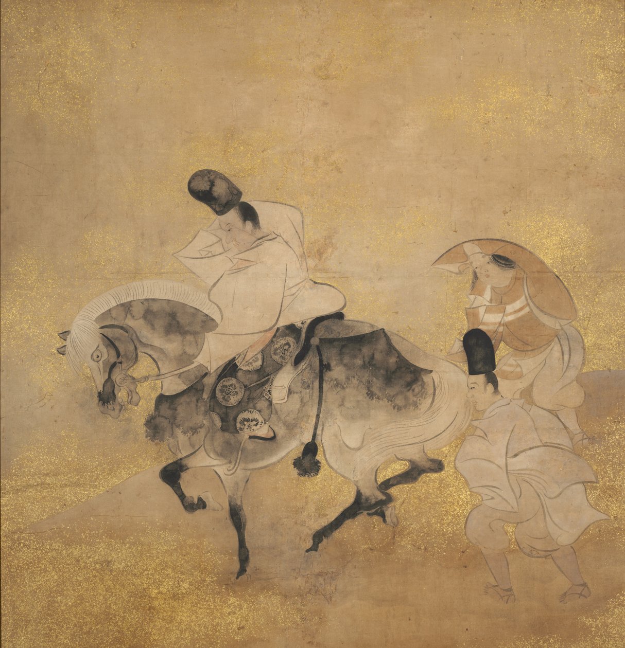 Cruce en Sano Sano no watari, c. 1600-1640 de Tawaraya Sotatsu
