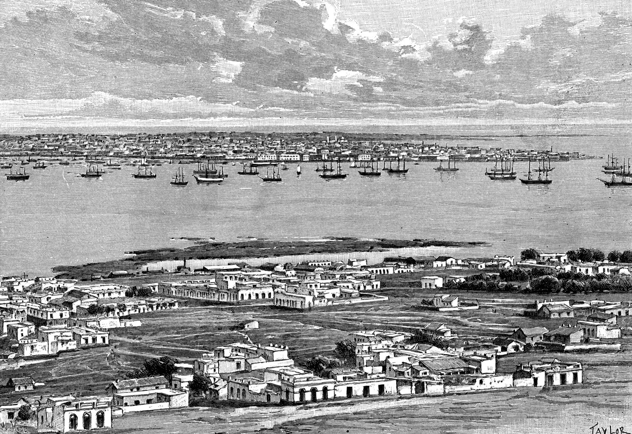 Montevideo, Uruguay, 1895 de Taylor