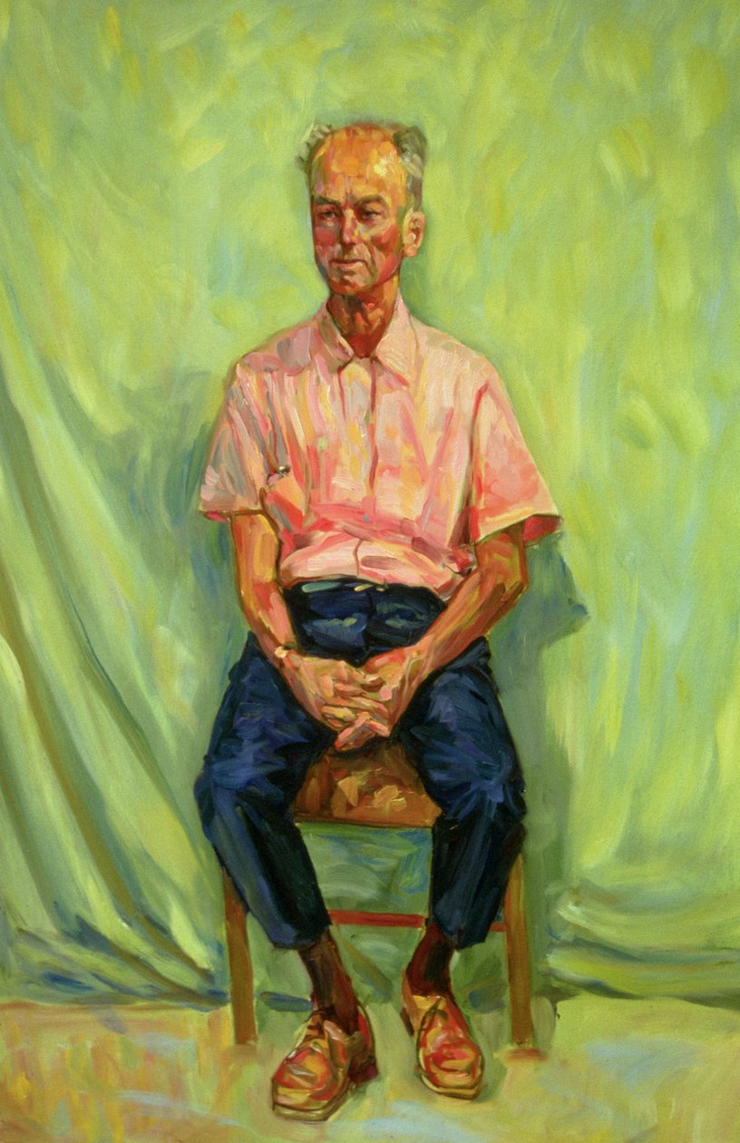Retrato de un anciano, 1987 de Ted Blackall