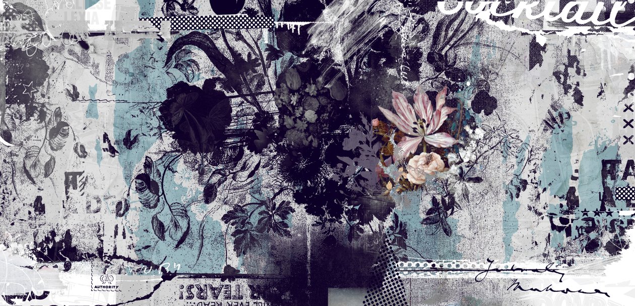 Las grandes cosas tienen pequeños comienzos, 2015 (Collage sobre lienzo) de Teis Albers