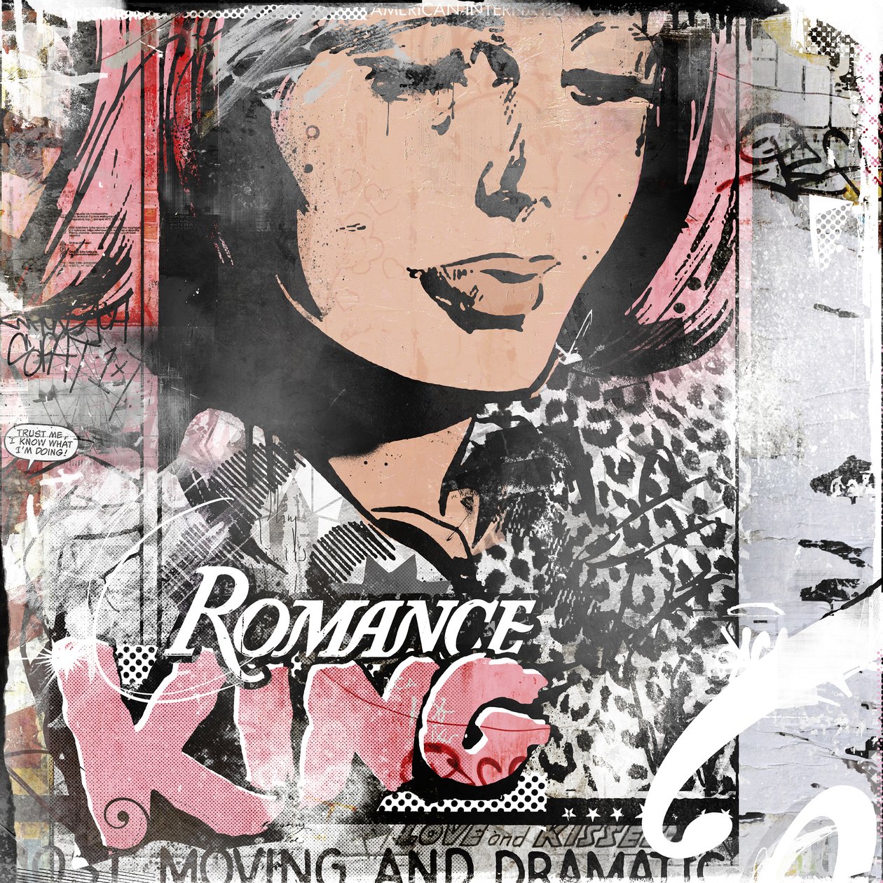 Romance King, 2014 (Acrílico, Aerosol sobre Lienzo) de Teis Albers