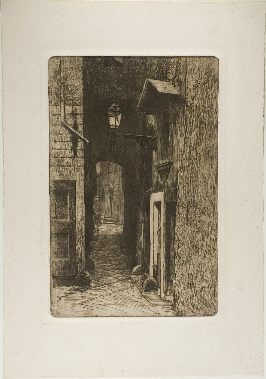 Via dei Cavalieri de Telemaco Signorini