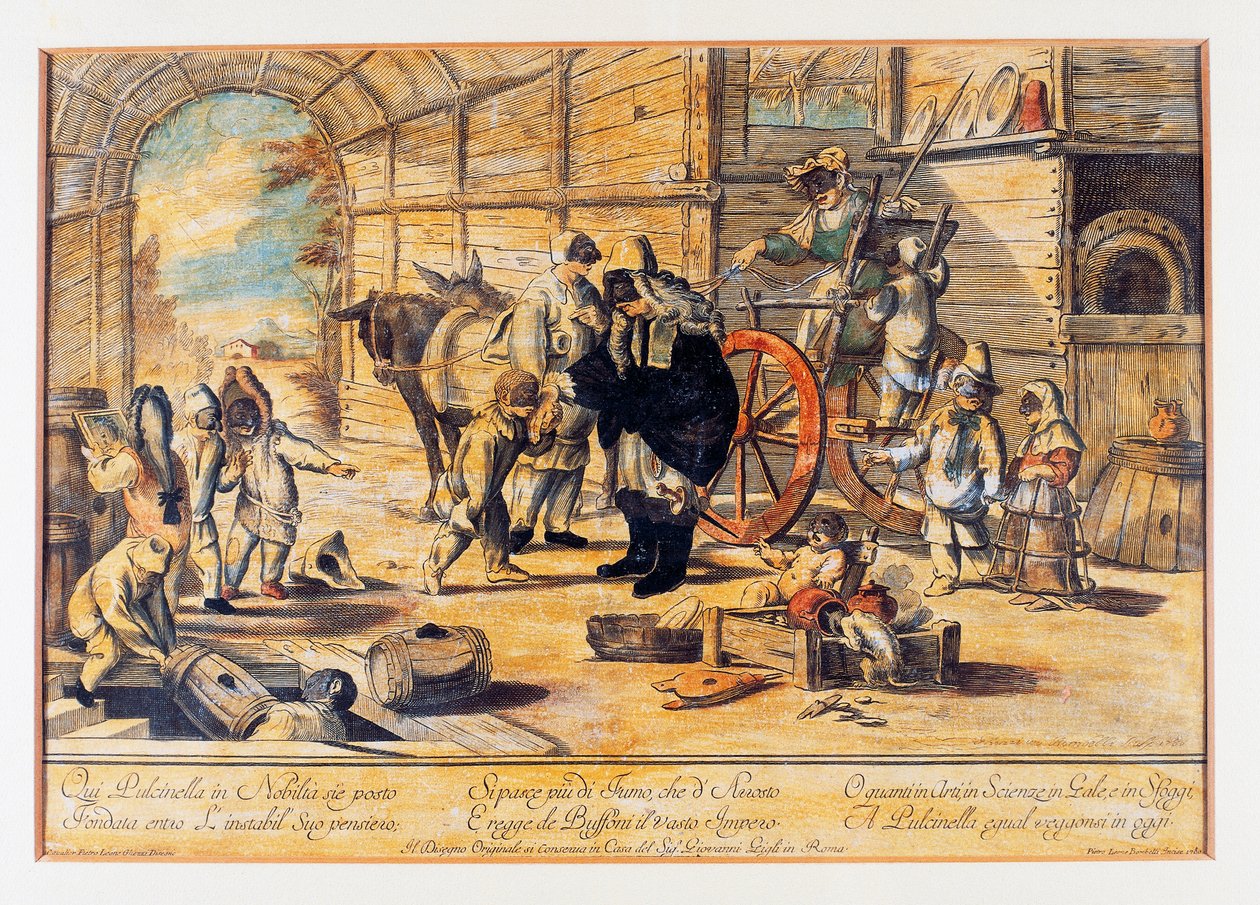 Nobleza de Pulcinella de Blaise Nicolas Le Sueur