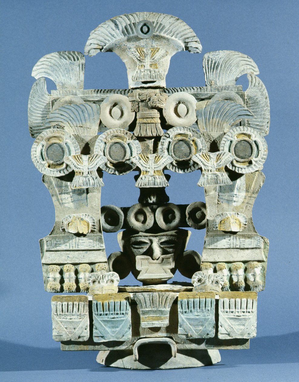 Tapa de un brasero de incienso de Teotihuacan