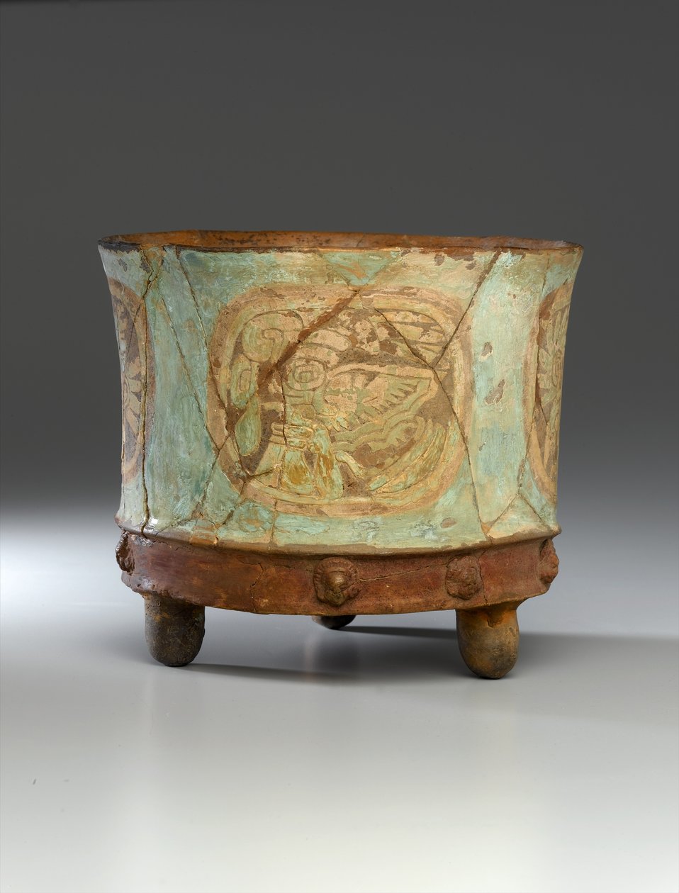 Jarra de Trípode, c.800 de Teotihuacan