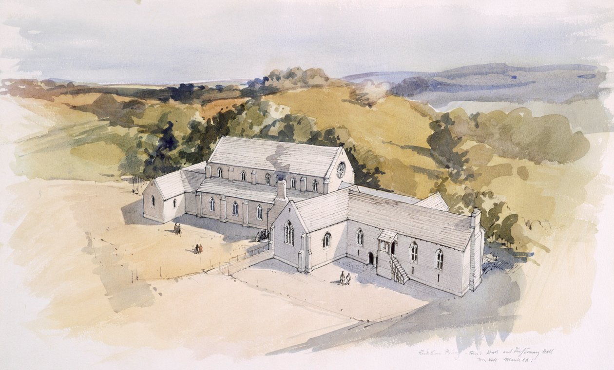 Priorato de Kirkham, North Yorkshire, 1989 de Terry Ball