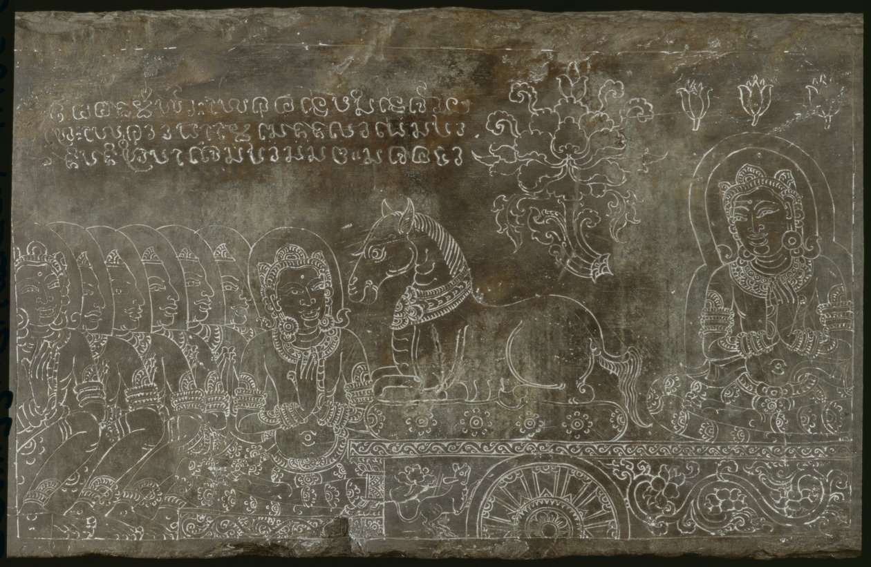 Placa grabada de Thai