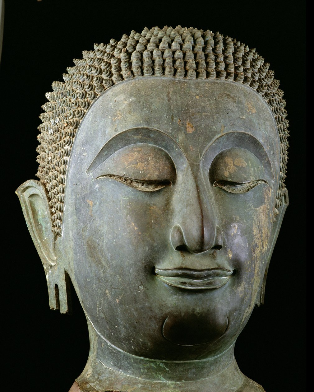 Cabeza de un Buda Gigante de Thai
