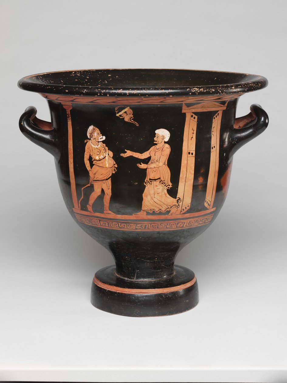 Cratera de Campana de Figuras Rojas de The McDaniel Painter The McDaniel Painter