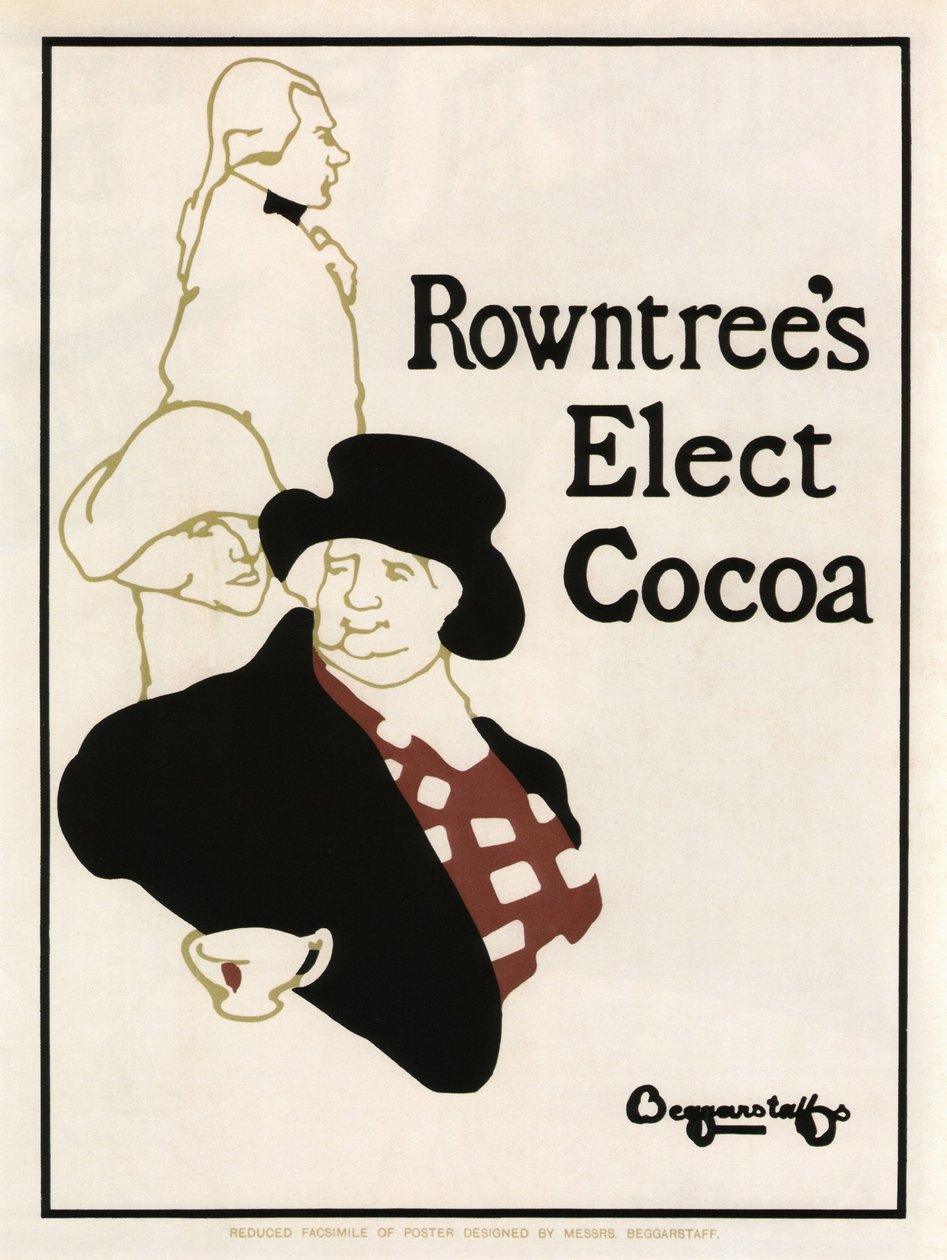 Cacao Elect de Rowntree, 1895 de The Beggarstaffs