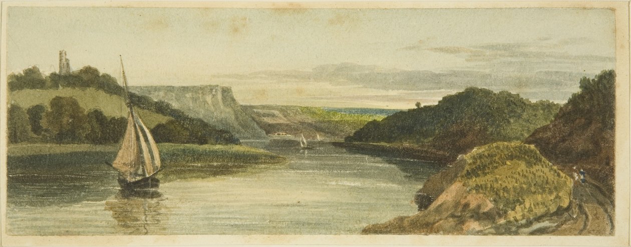 El Avon debajo de Sea Walls, c.1820 de The Rev. John Eagles