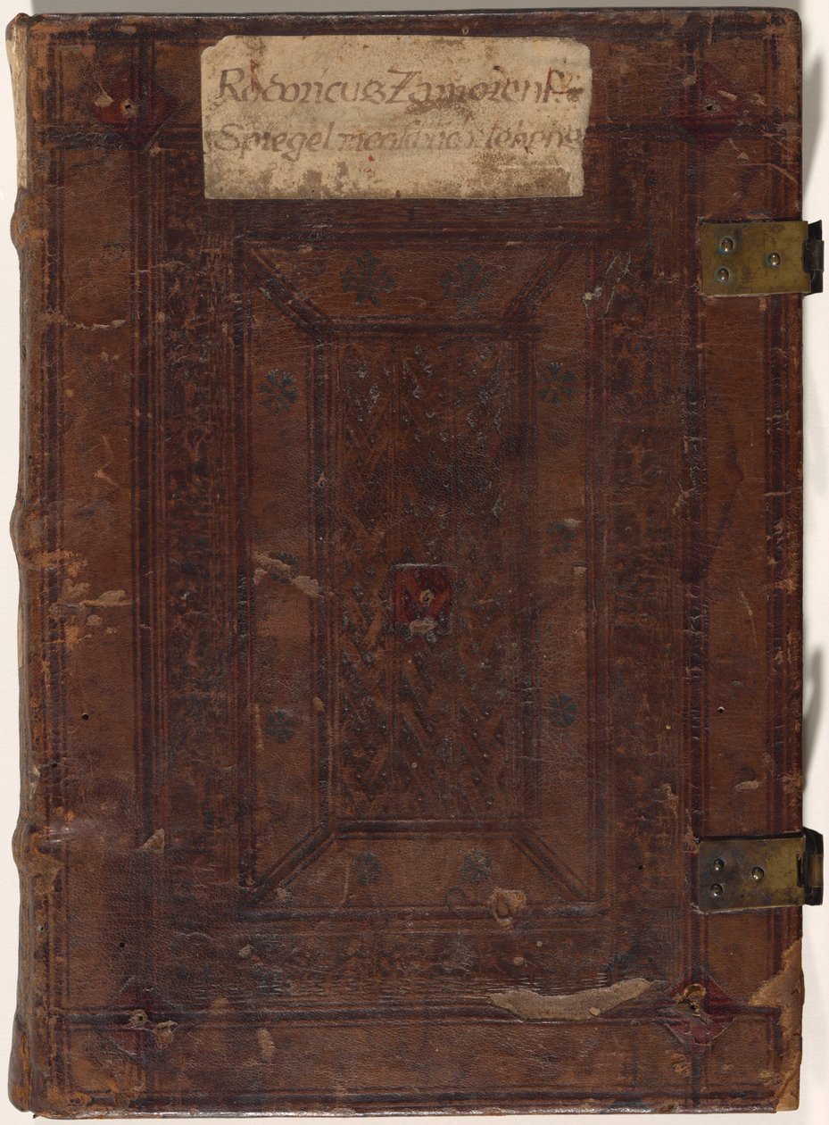 Espejo de la vida humana de The Zamorensis Master, Master of Boccaccio, Rodericus Zamorensis