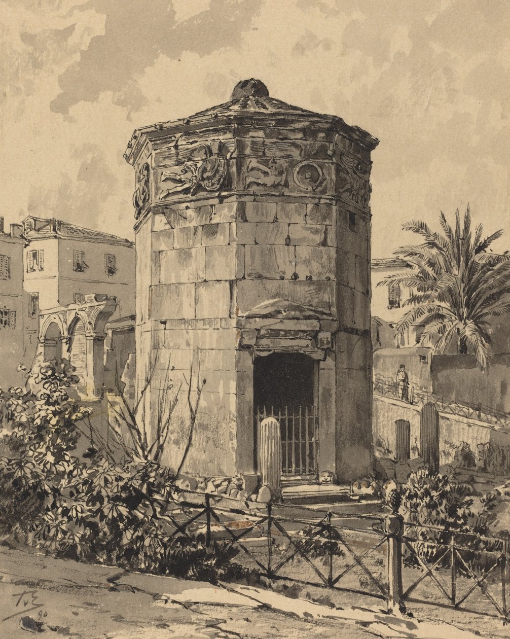 Torre de los Vientos de Themistocles von Eckenbrecher