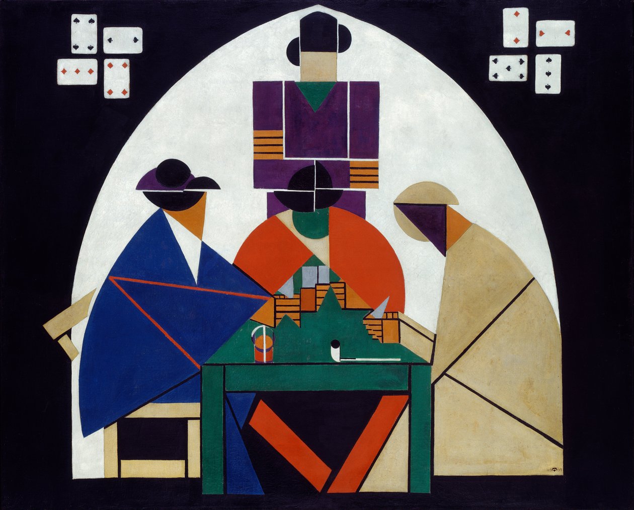 Jugadores de Cartas de Theo van Doesburg