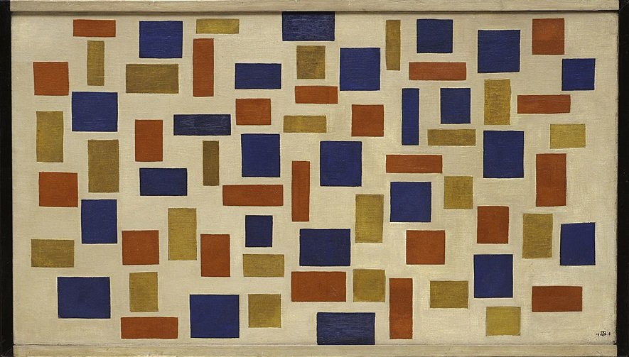 Composición XI de Theo van Doesburg