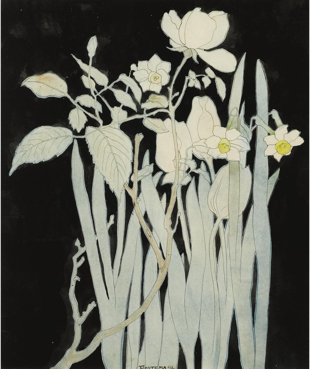 Narcisos y Rosas de Theo van Hoytema