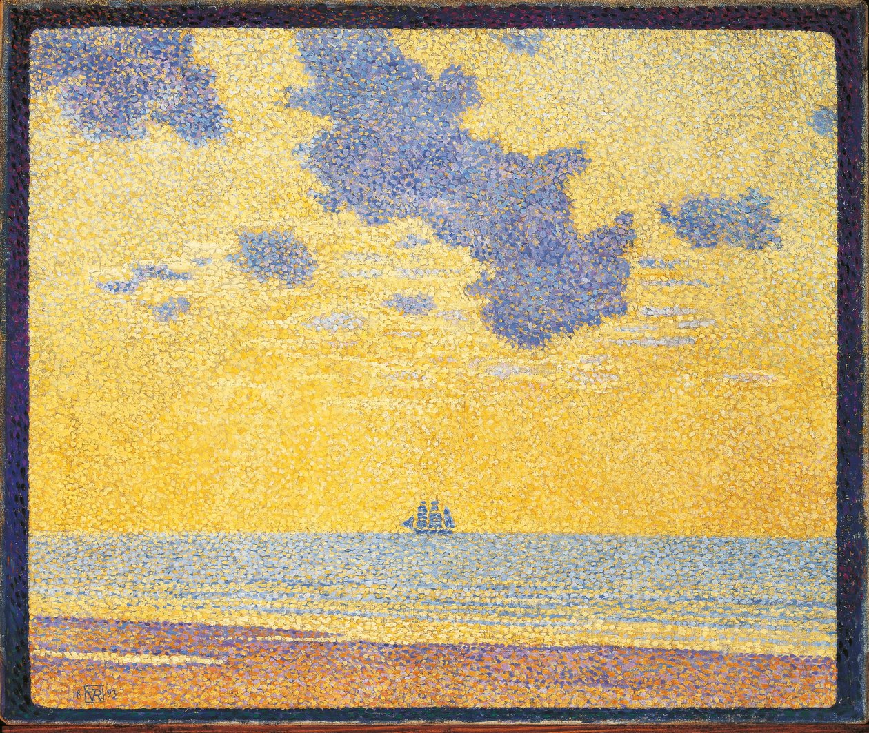 Grandes nubes de Théo van Rysselberghe