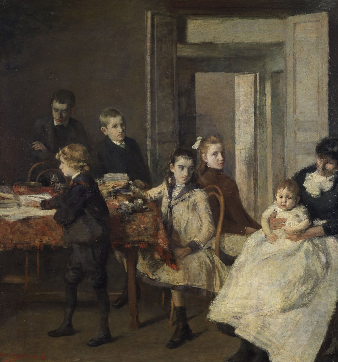 Los hijos de François Van Rysselberghe de Théo van Rysselberghe