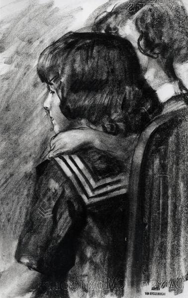 Retrato de Niños, c. 1897 de Théo van Rysselberghe