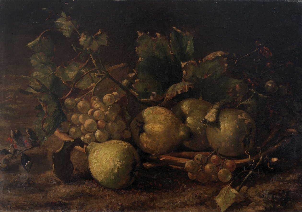 Bodegón con frutas de Théo van Rysselberghe