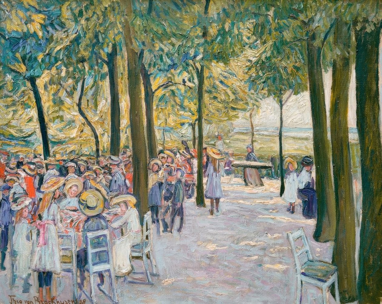 Excursión escolar de Theo von Brockhusen