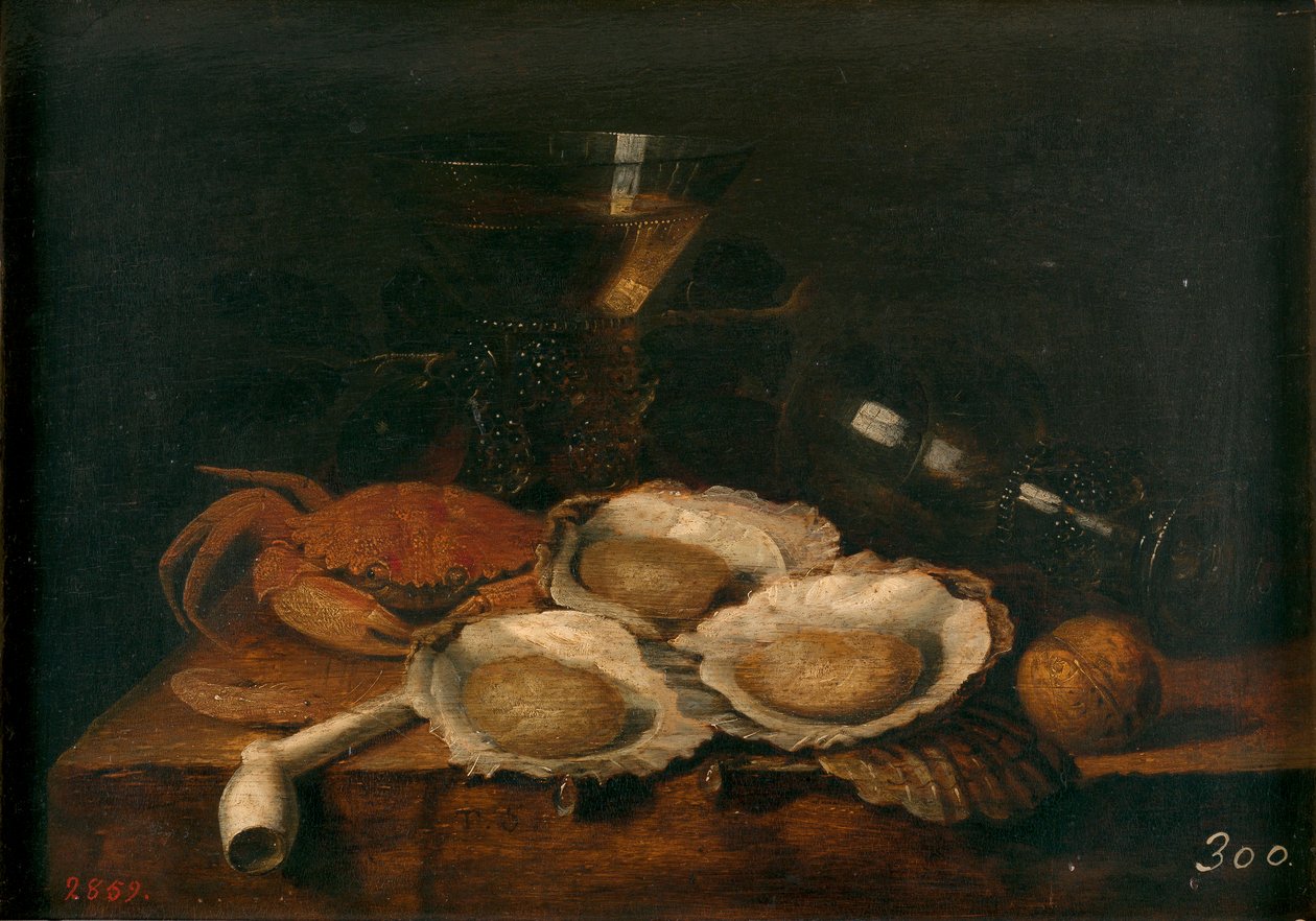Mesa revuelta de Theodoor Smits
