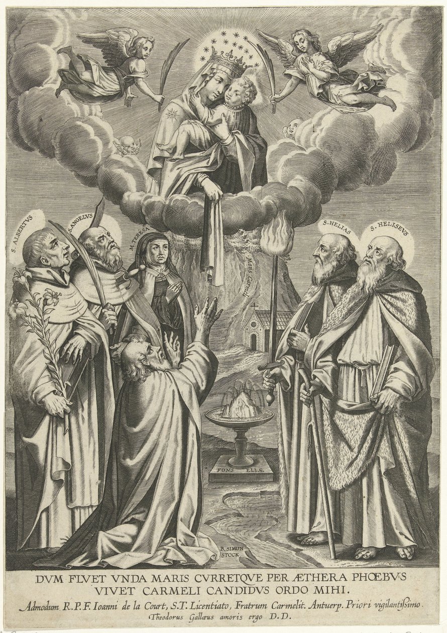 Nuestra Señora del Monte Carmelo de Theodoor Galle