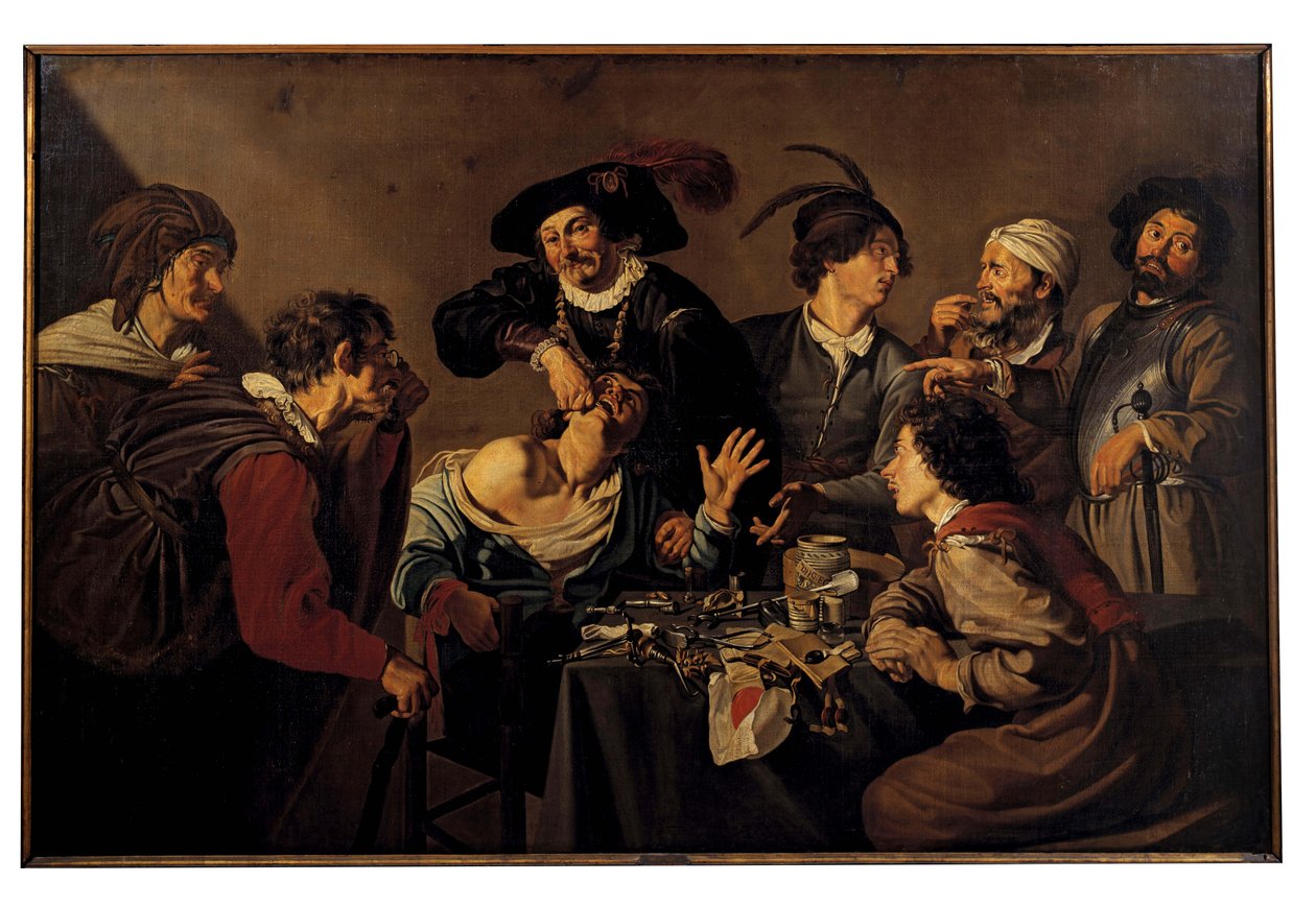 El sacamuelas de Theodoor Rombouts
