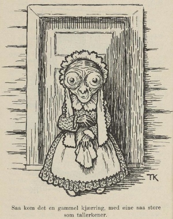 Este archivo ha sido identificado como libre de restricciones conocidas bajo la ley de derechos de autor, incluyendo todos los derechos relacionados y vecinos de Theodor Kittelsen
