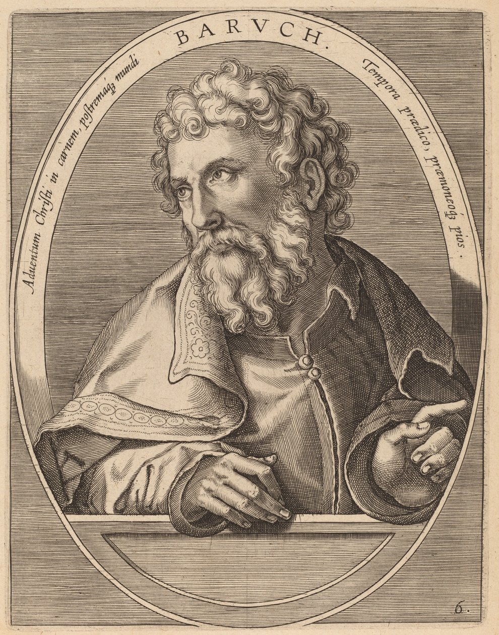 Baruc de Theodor Galle after Jan van der Straet