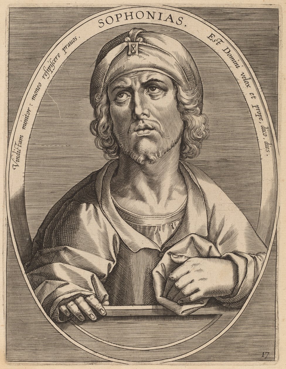 Sofonías de Theodor Galle after Jan van der Straet