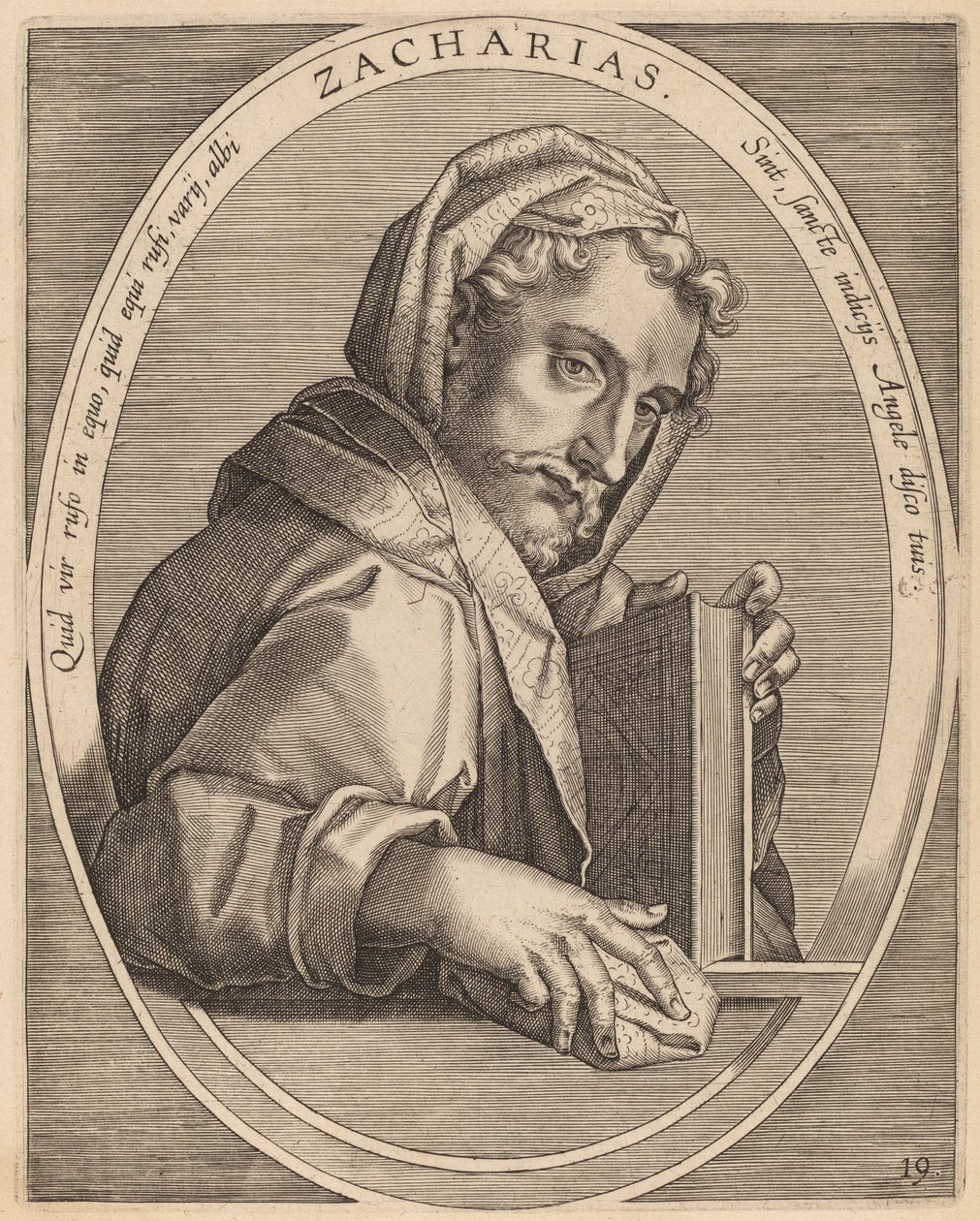 Zacarías de Theodor Galle after Jan van der Straet