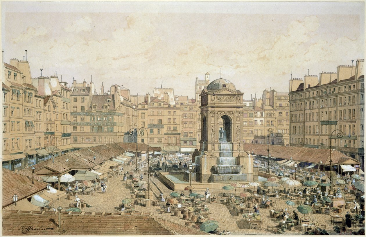 El Mercado de los Inocentes de Theodor Josef Hubert Hoffbauer