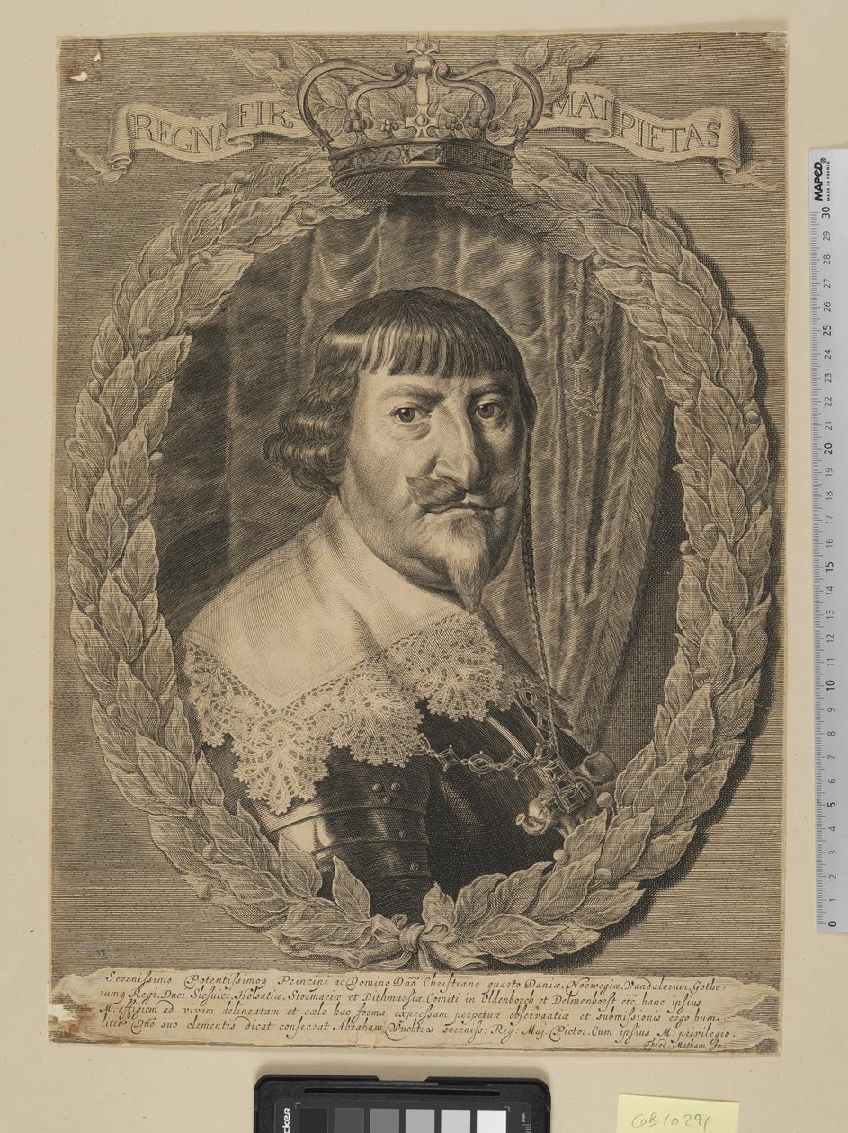 Cristián IV, Rey de Dinamarca de Theodor Matham