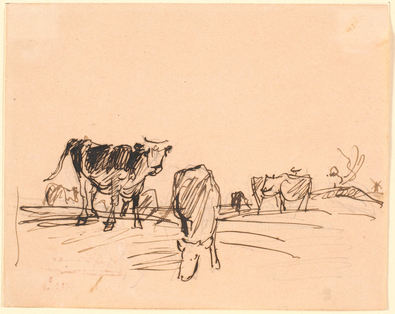 Vacas en un campo de Theodor Philipsen