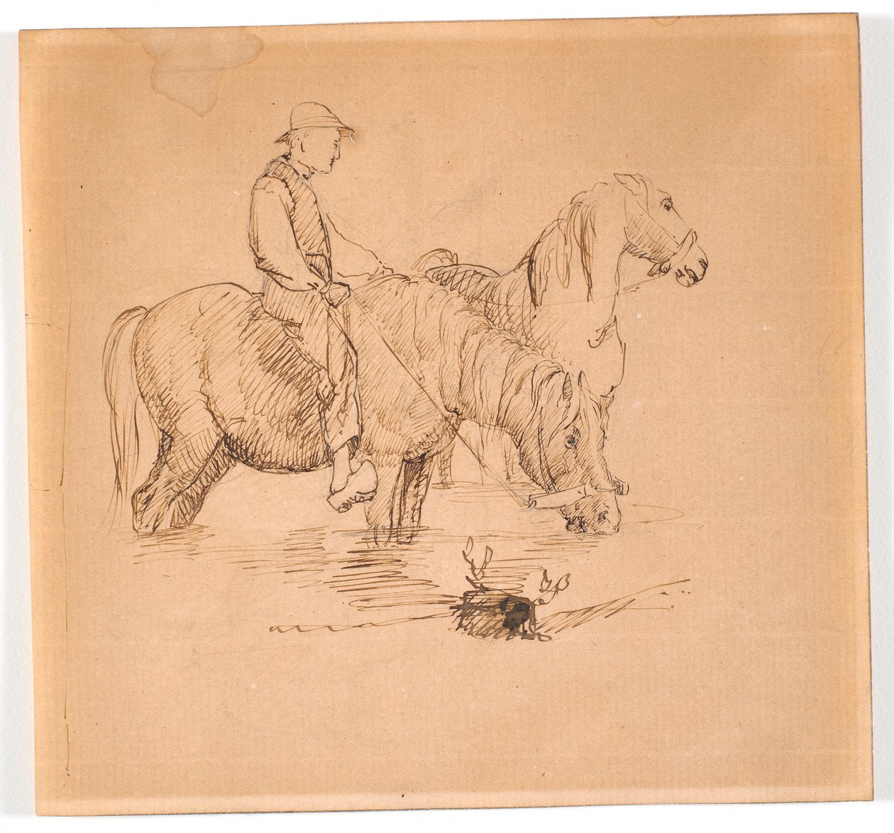 Escena de riego de Theodor Philipsen