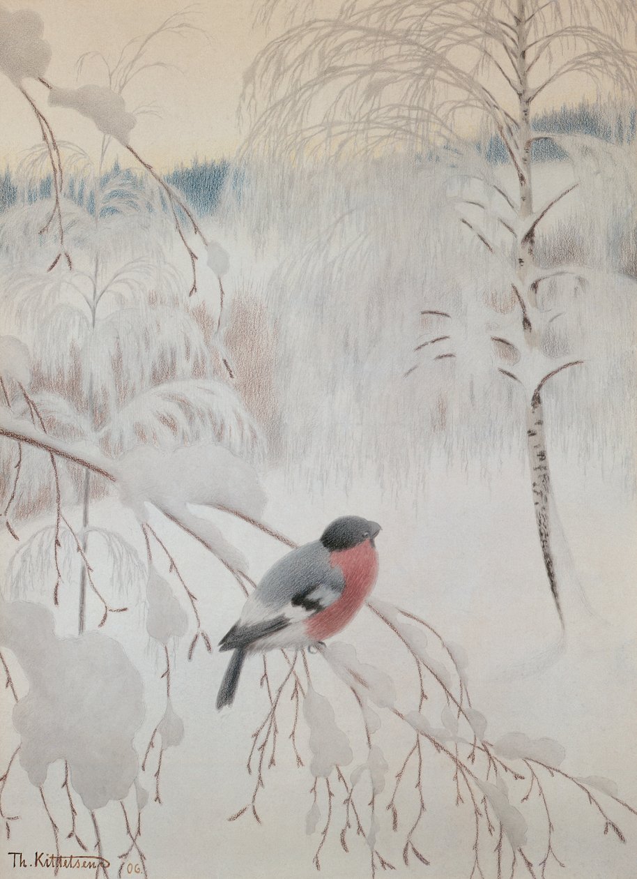 Camachuelo de Theodor Kittelsen