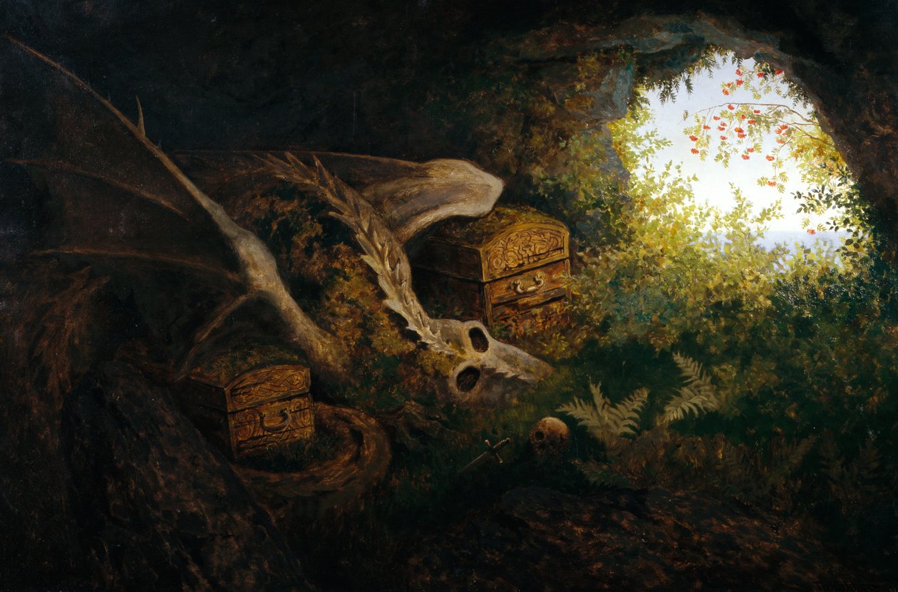 Pecho de oro de Theodor Severin Kittelsen